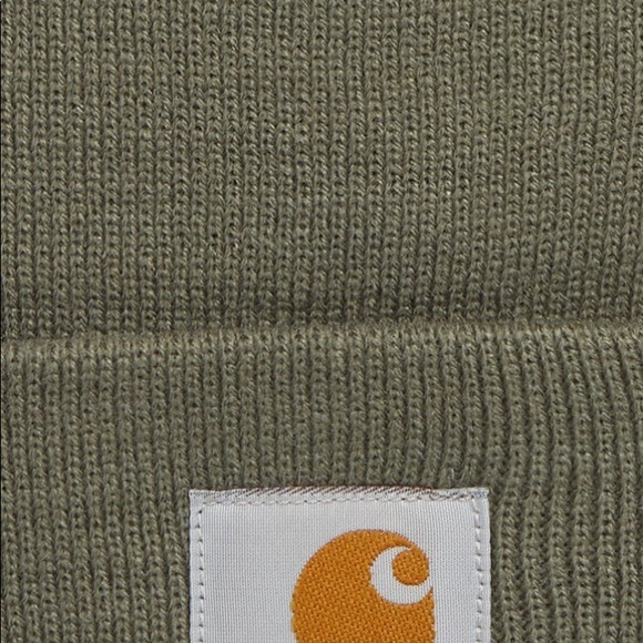 NWT+Carhartt WIP Short Watch hat+Thyme+Leaf Green+Beanie - Picture 7 of 8